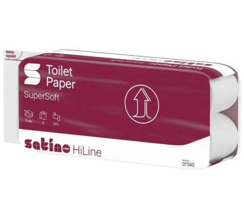 Papier toaletowy HiLine super soft 3-w 250l 8 rolek 071340.jpg