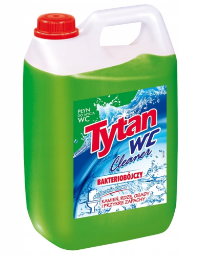 Tytan do WC 5l zielony