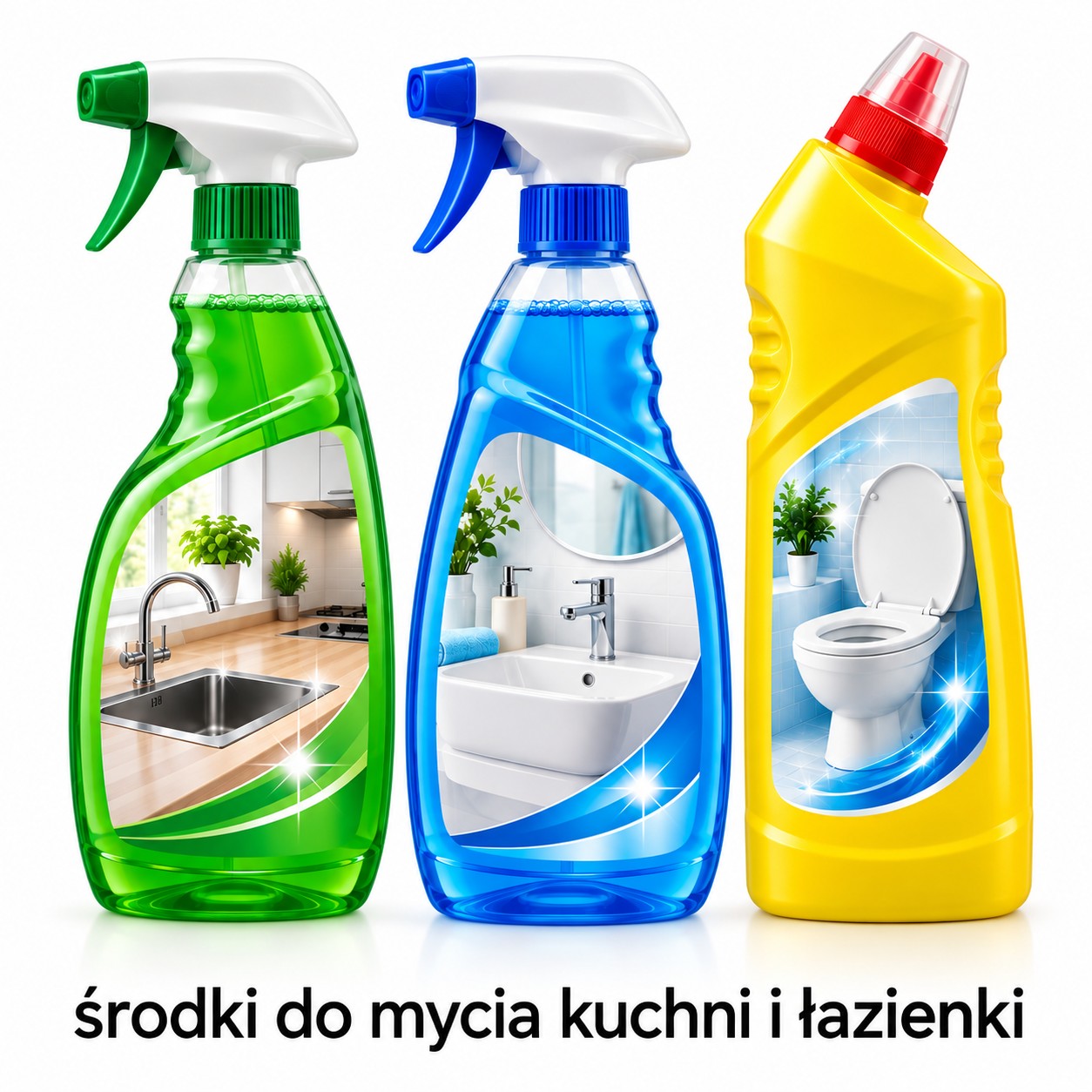 Środki do mycia kuchni i łazienki